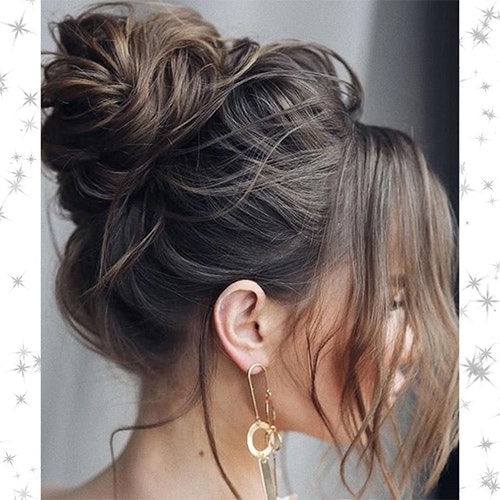 Easy Christmas party updos